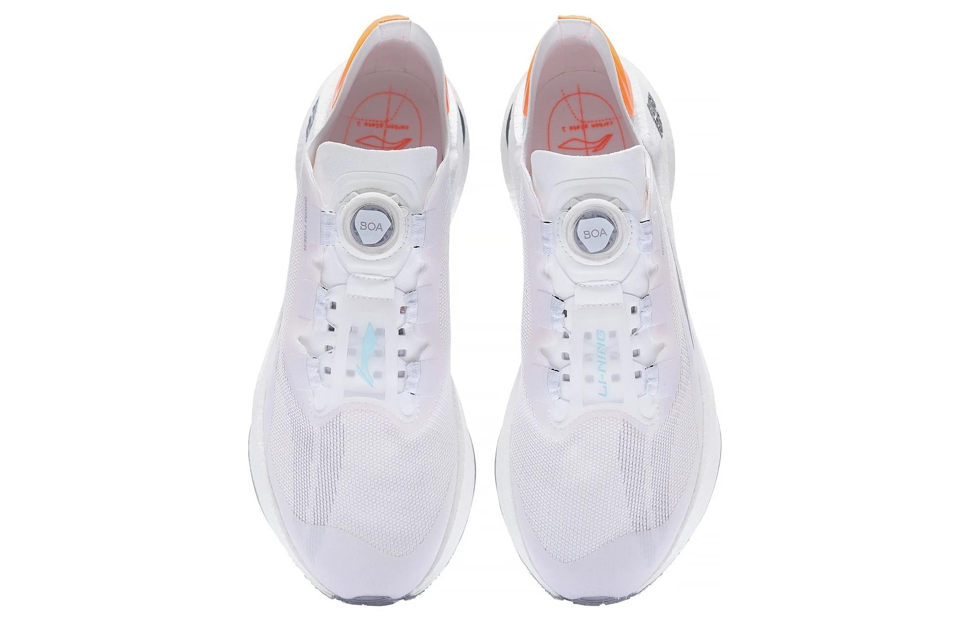 Li-Ning Essential 'White Orange' ARRS001-17 - 4