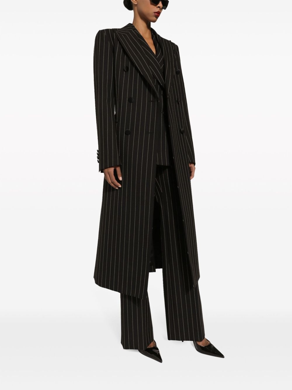 Turlington pinstriped double-breasted blazer - 2