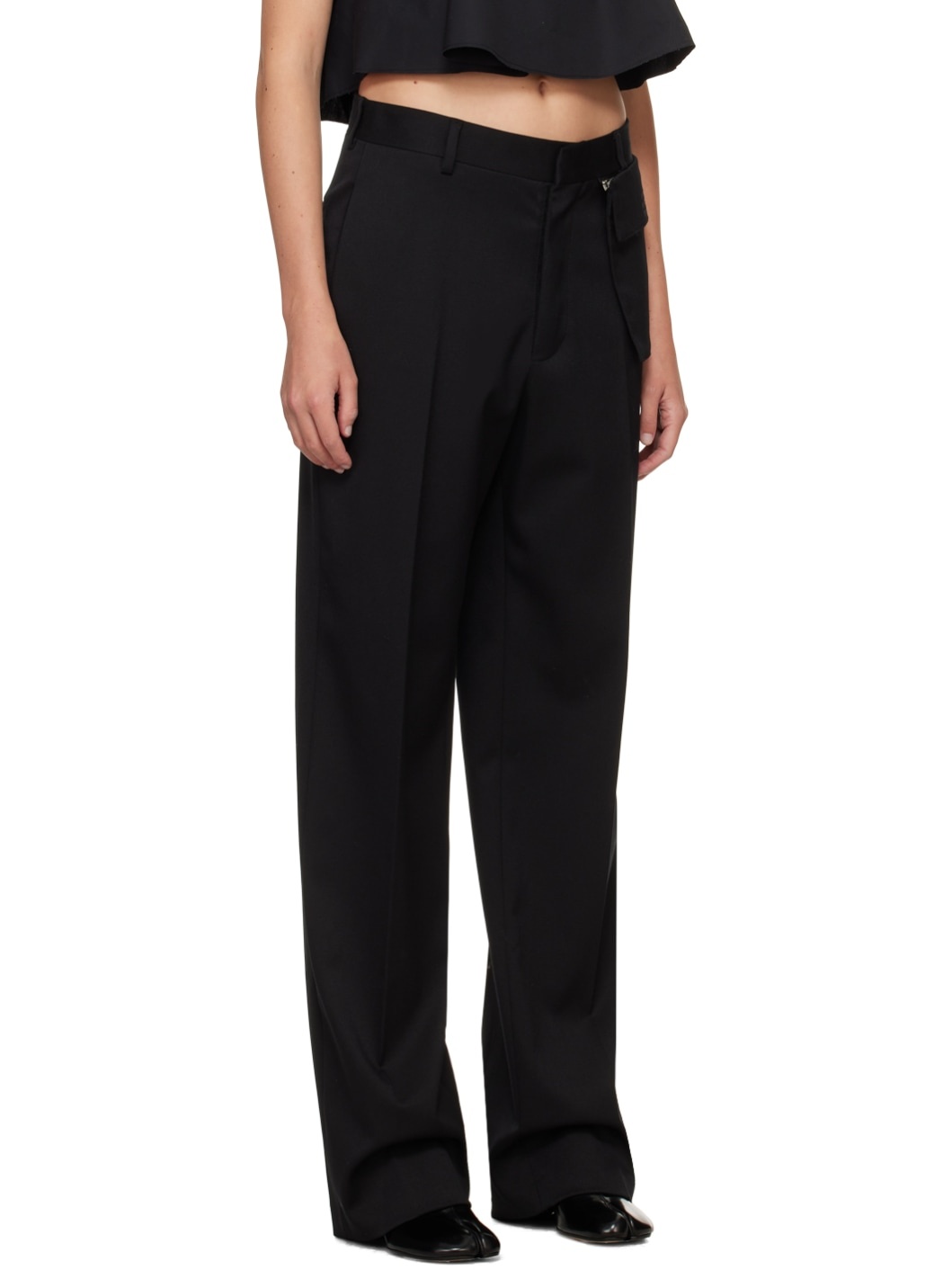 Black Tailoring Trousers - 2