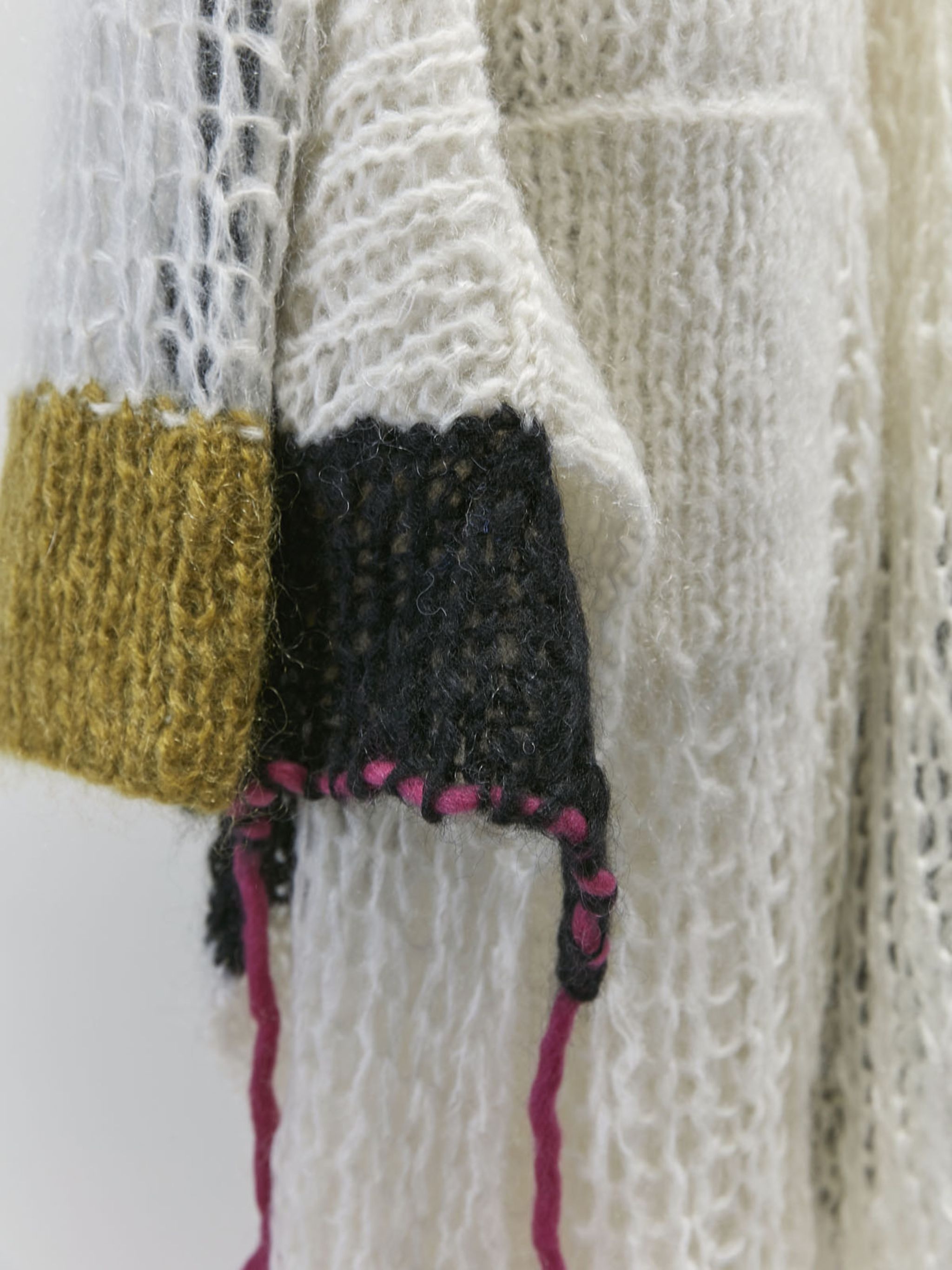 Wool Mohair Knit Dress - 5
