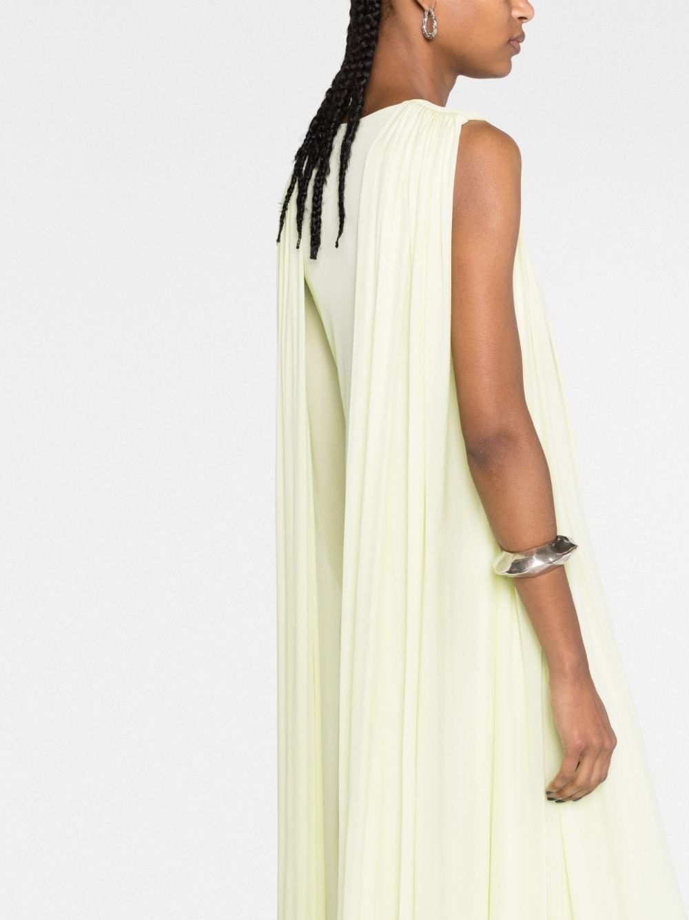 draped maxi dress - 3