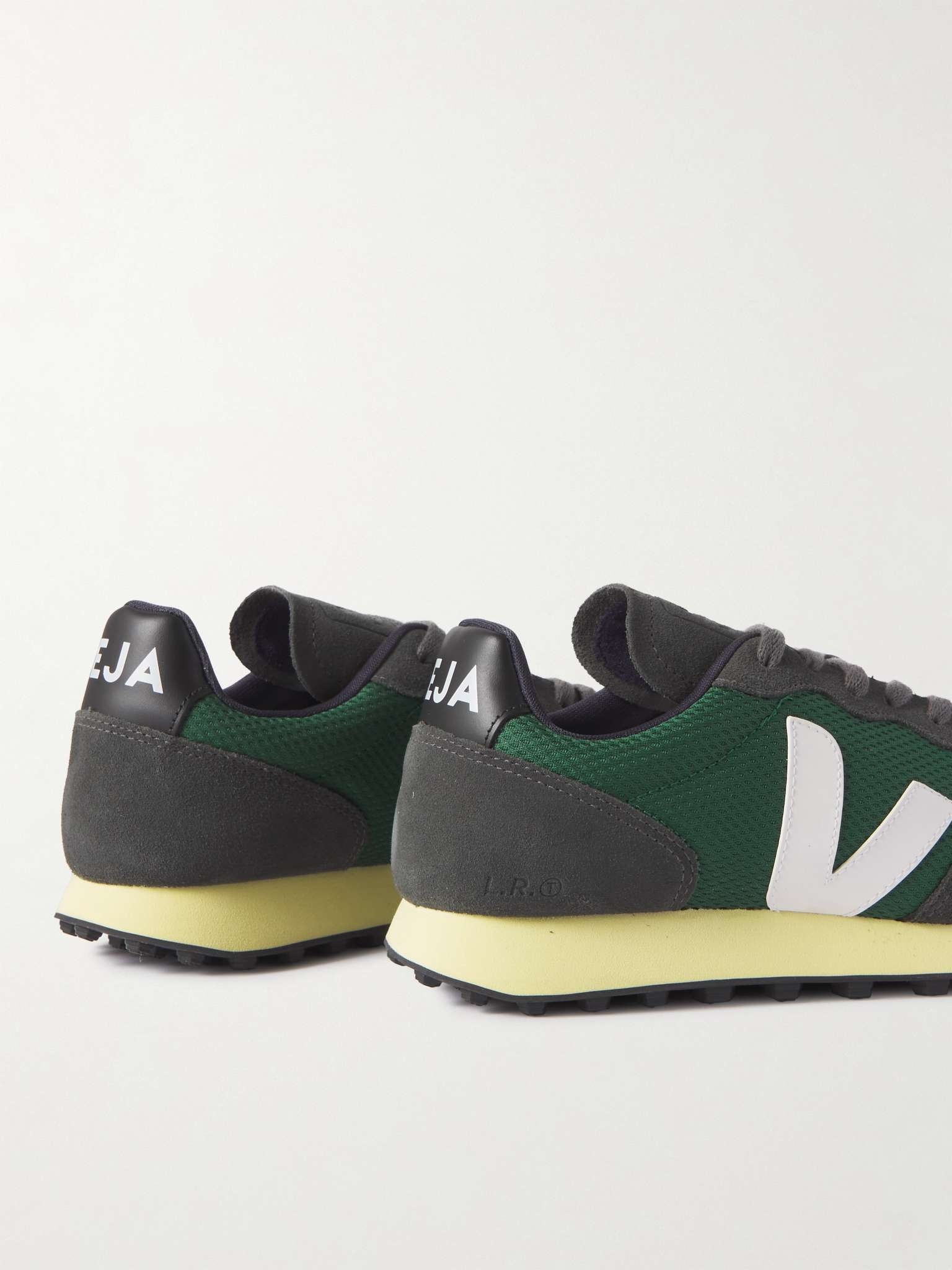 Rio Branco Leather and Rubber-Trimmed Alveomesh and Suede Sneakers - 5