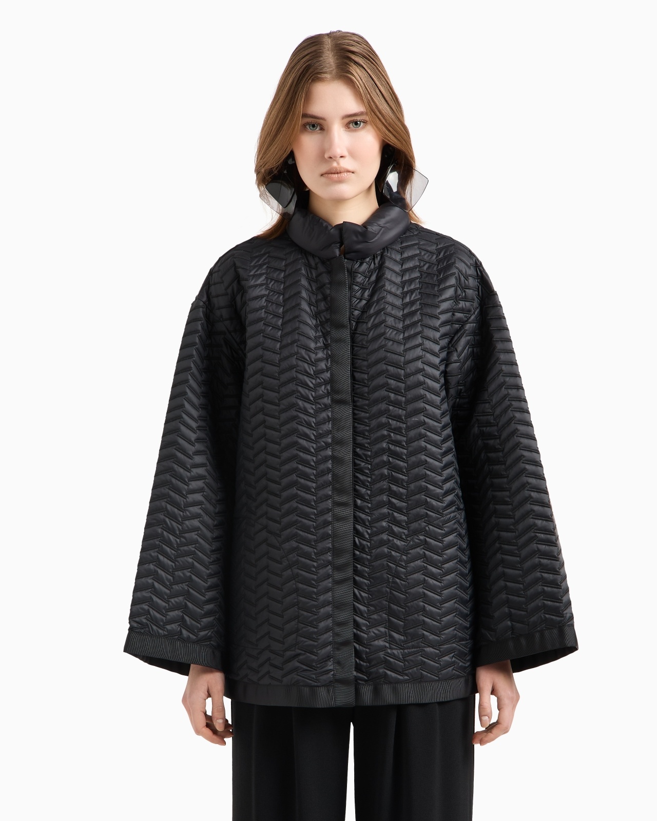 REVERSIBLE BLOUSON IN LIGHTWEIGHT QUILTED WATER-REPELLENT NYLON - 2