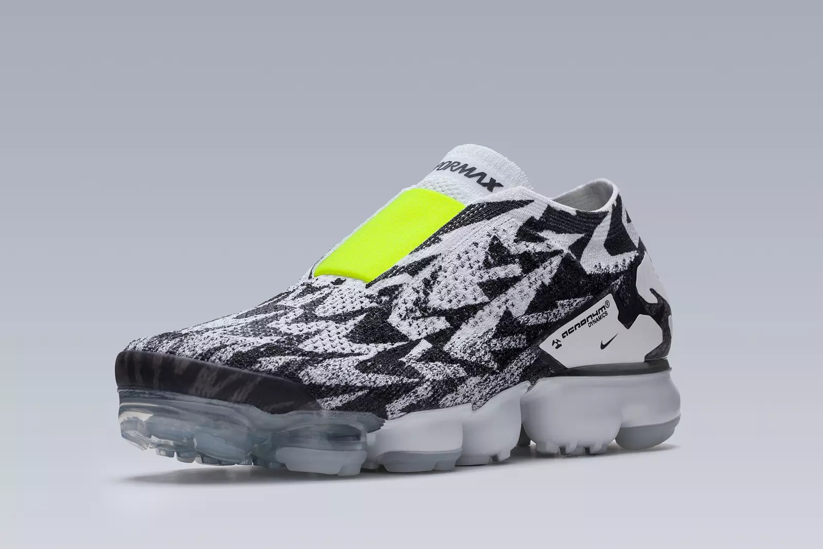 AVM-001 Nike® Air VaporMax Flyknit Moc 2  / Acronym® Light Bone/ Light Bone / Volt - 8