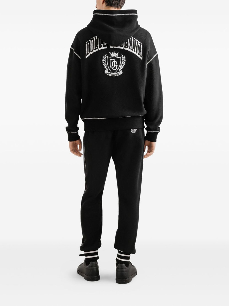 contrast-stitch hoodie 3