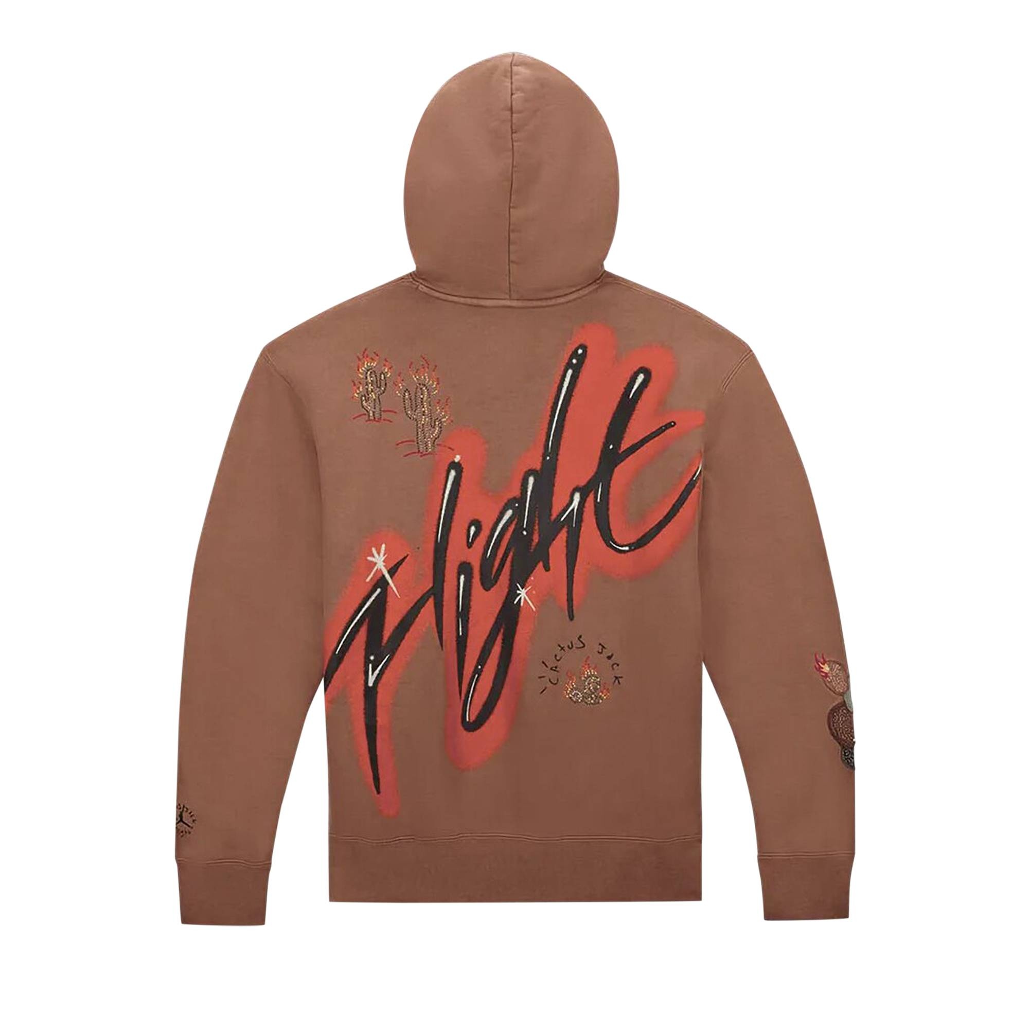 Air Jordan x Travis Scott Hoodie 'Archaeo Brown' - 2