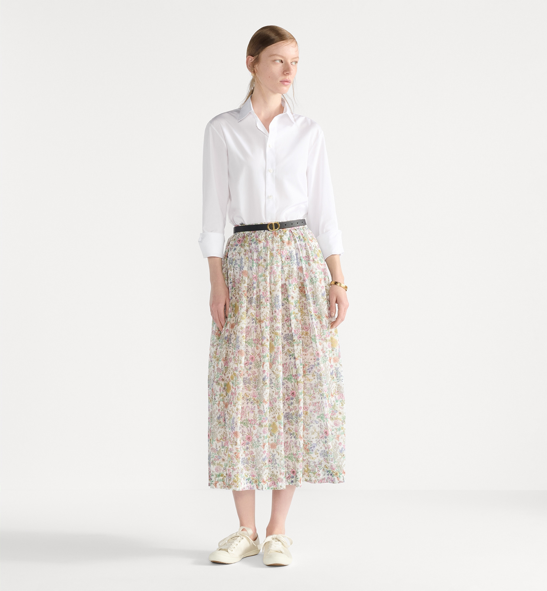 Mid-Length Flared Skirt - 2
