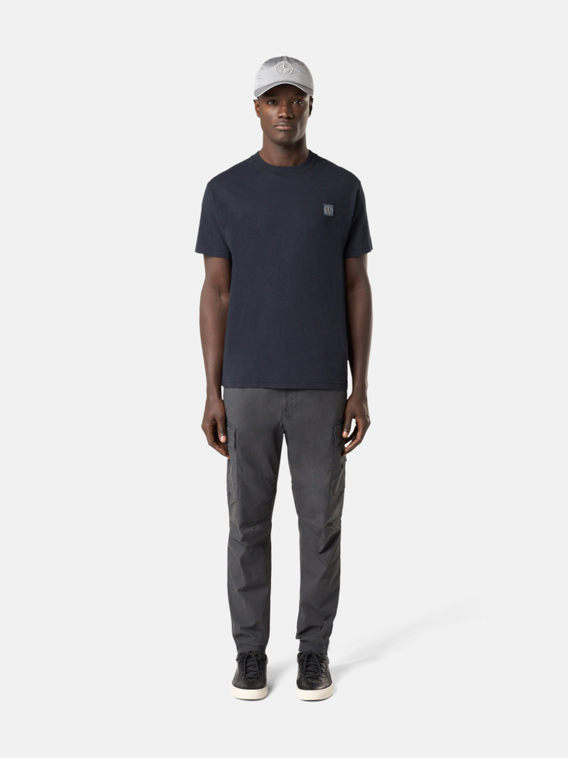 Stone Island 2100029 ORGANIC COTTON JERSEY 'FISSATO' EFFECT outlook