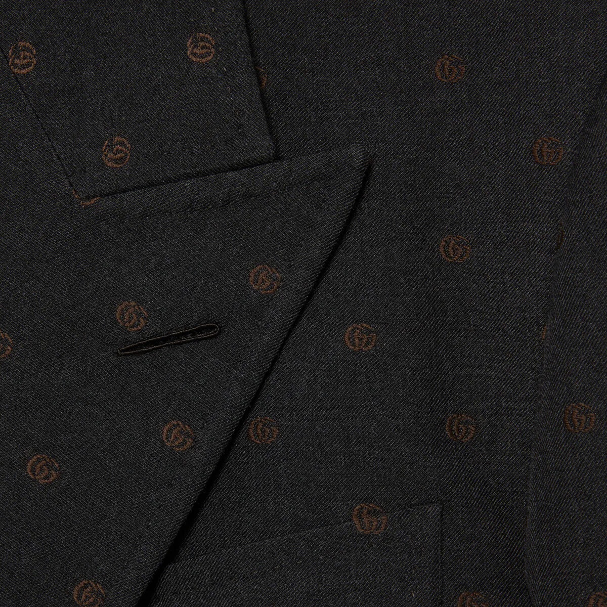 Double G wool formal suit - 6