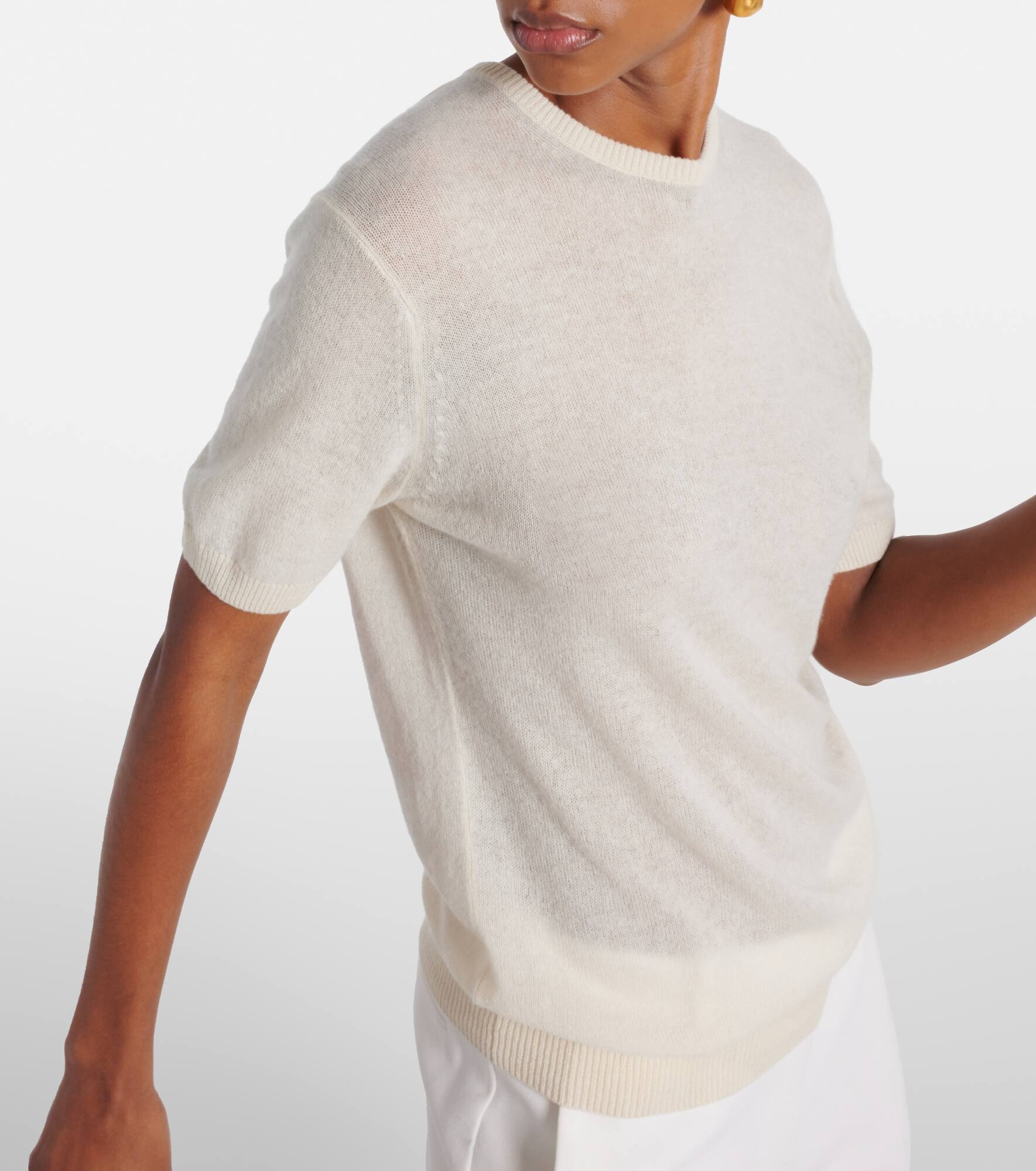Pierre cashmere-blend top - 5