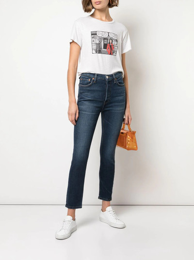 RE/DONE faded skinny jeans outlook