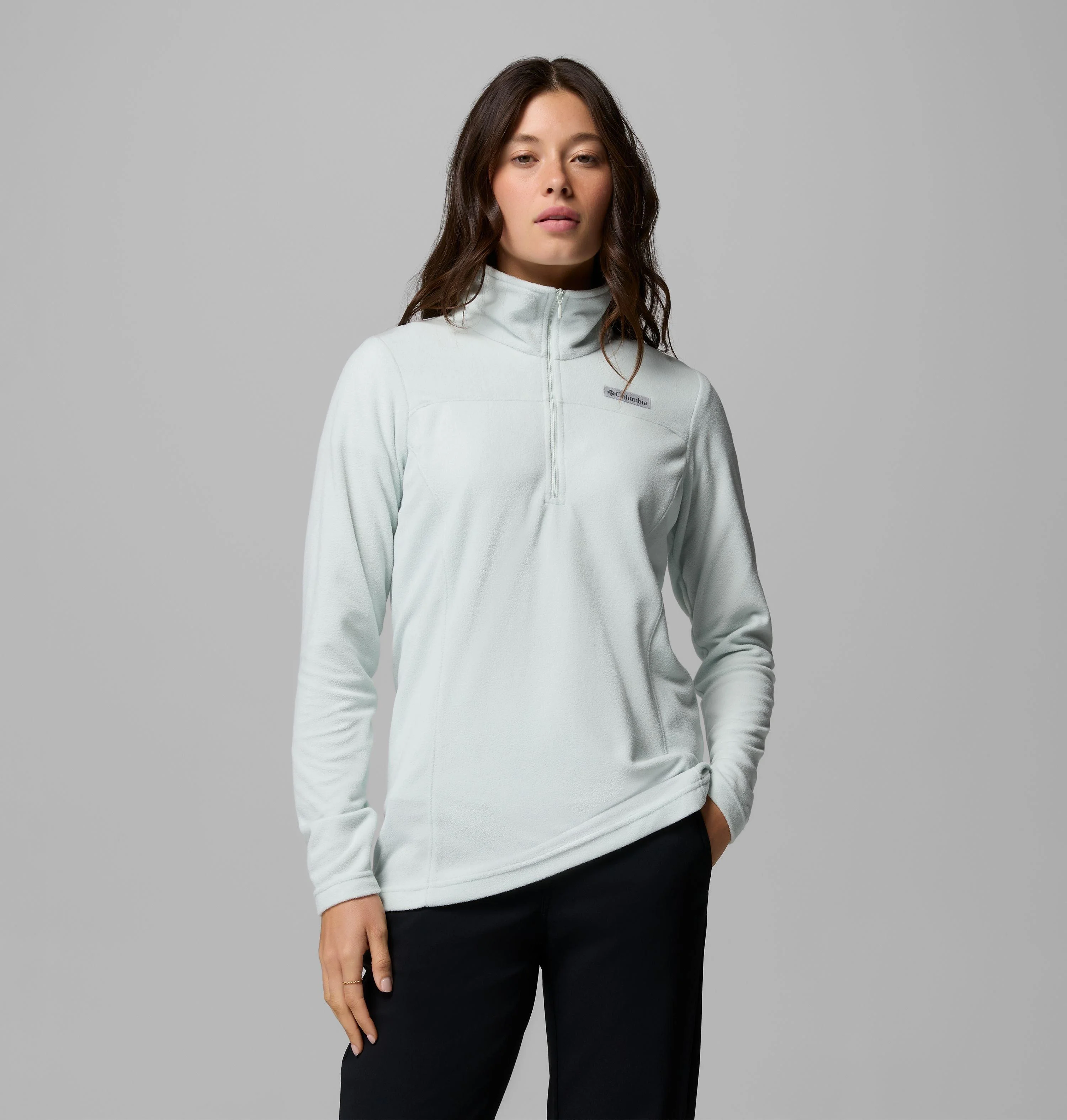 Women's Lake Aloha Half Zip Fleece Pullover - 1