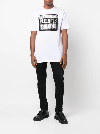 PHILIPP PLEIN Stones logo-print T-shirt outlook