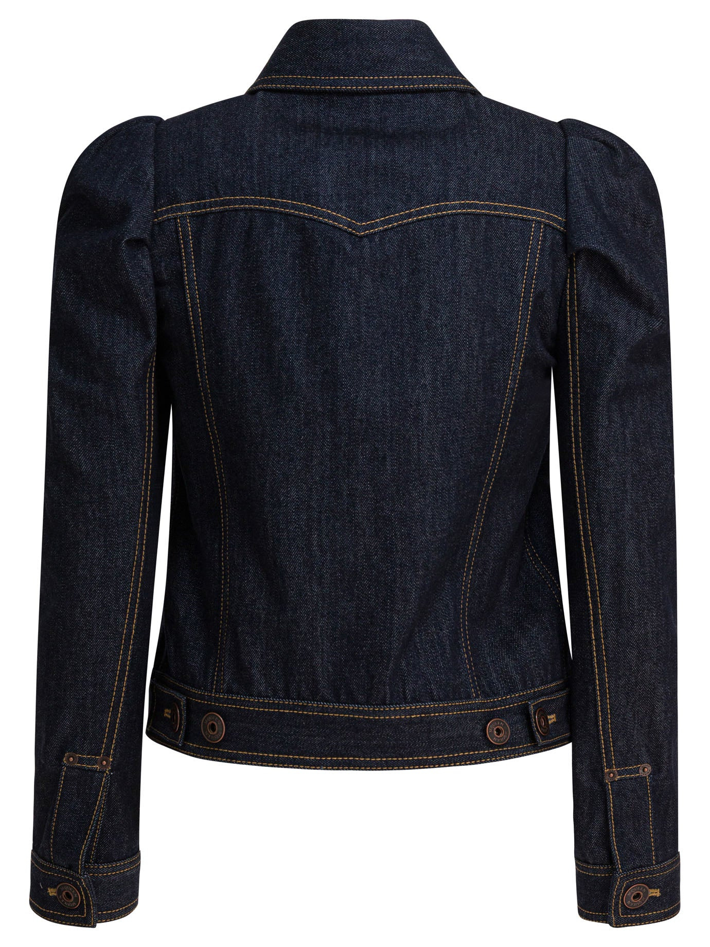 Alexander Mcqueen Denim Jacket With Pointed Shoulders - 2