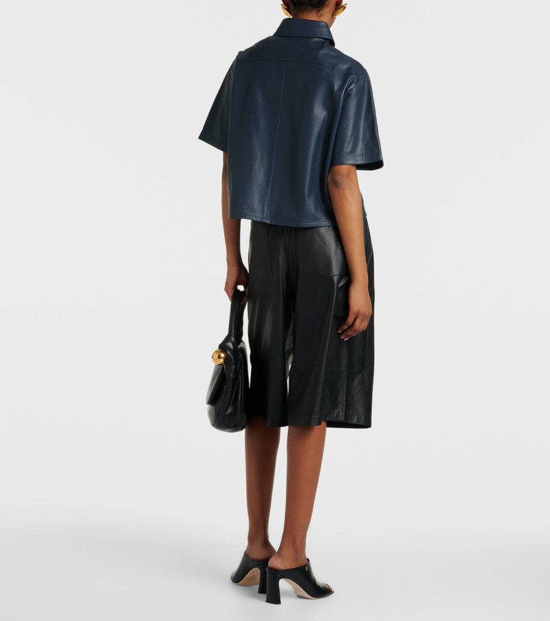 Oversized leather shirt 3