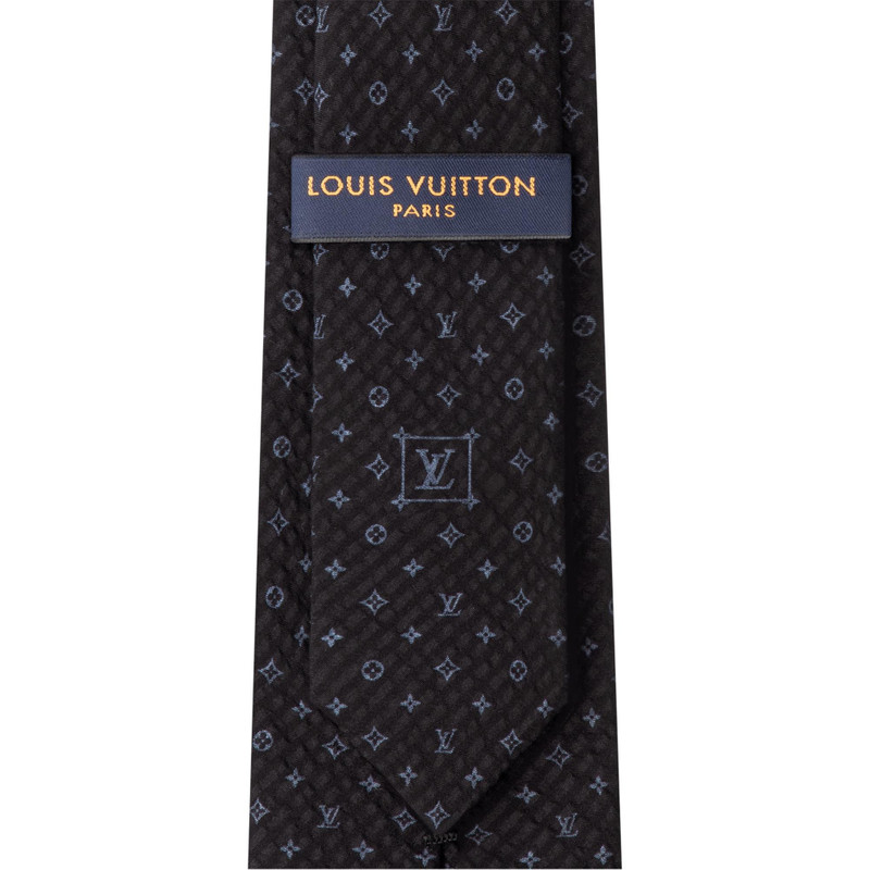 Monogram Relief Tie 4