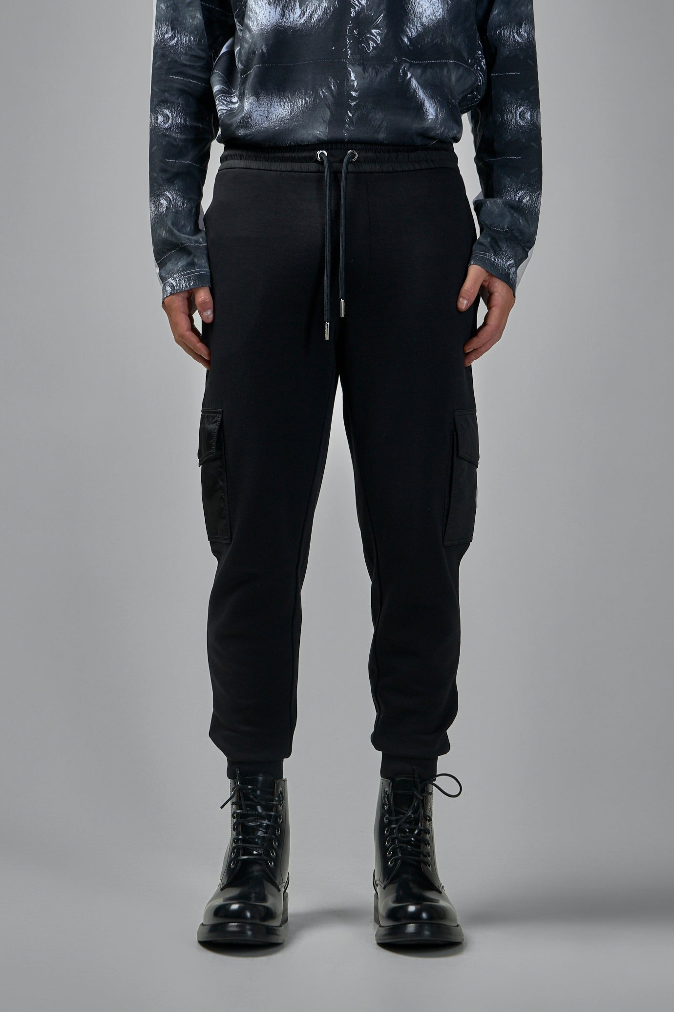 Cotton Blend Track Pants - 2
