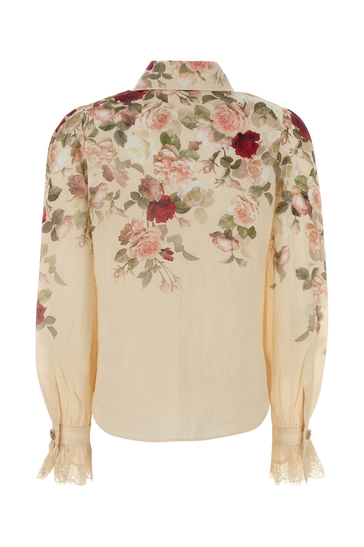 Printed ramie Hypnotic shirt - 2