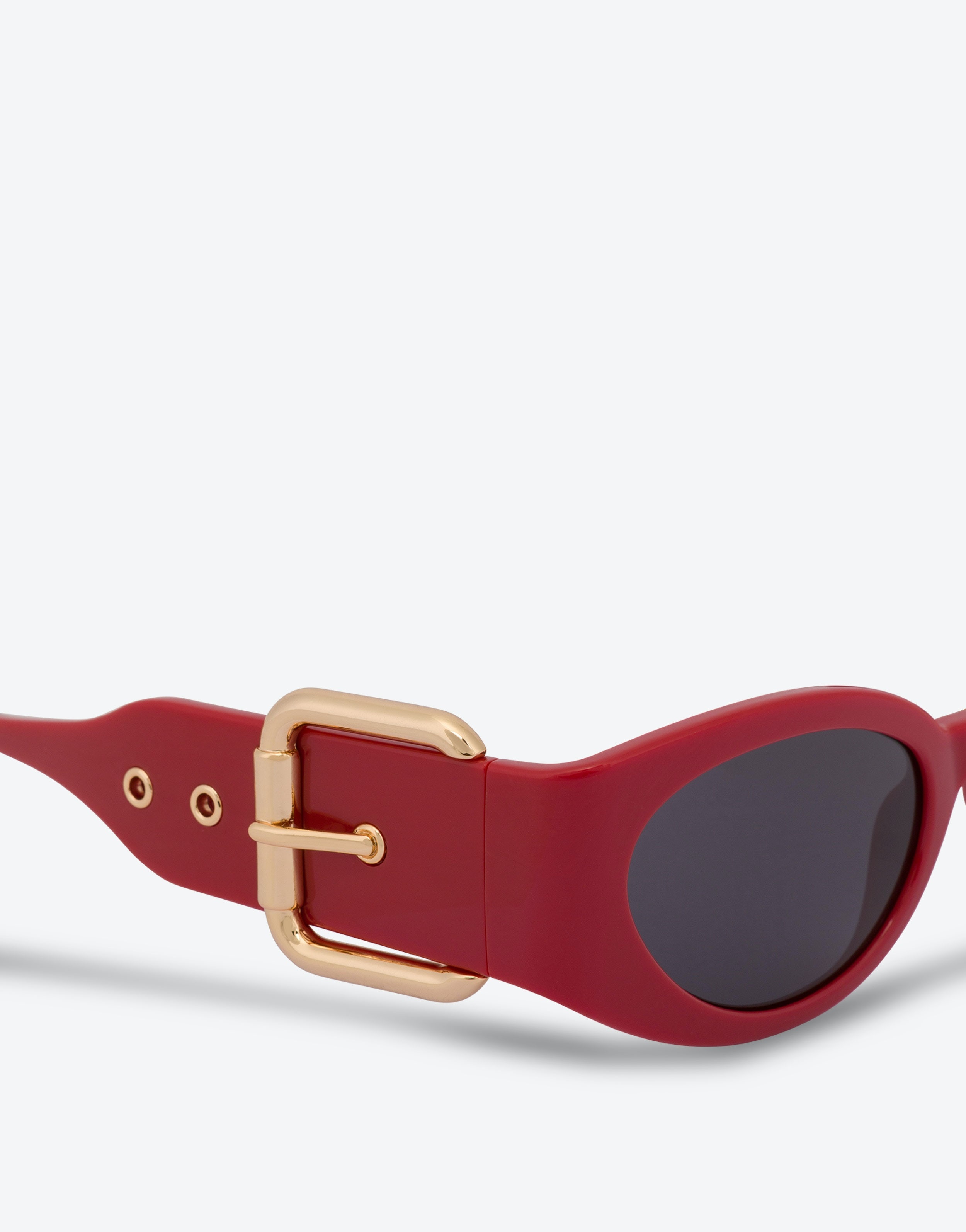 OVERSIZE BUCKLE SUNGLASSES - 3