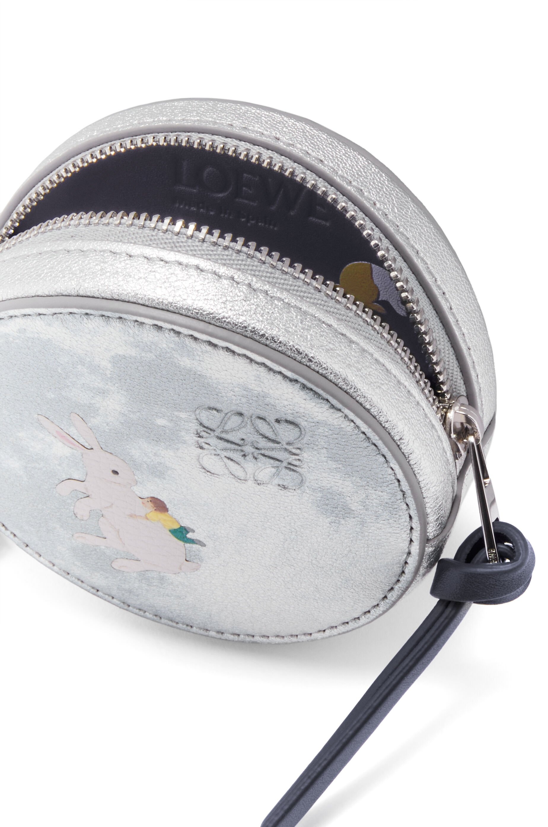 Bunny large cookie coincase in nappa calfskin - 3