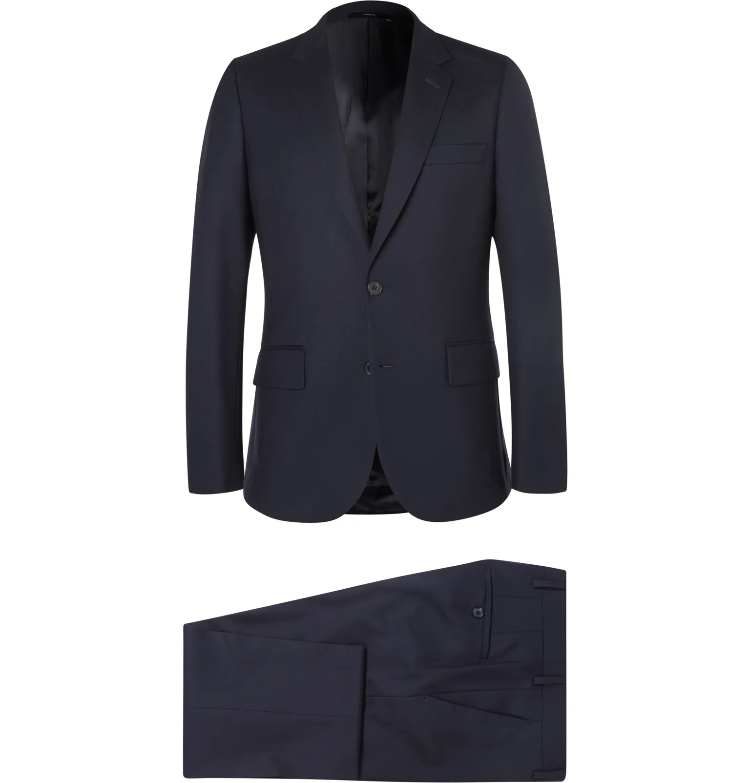 Grey A Suit To Travel In Soho Slim-Fit Wool Suit - 18