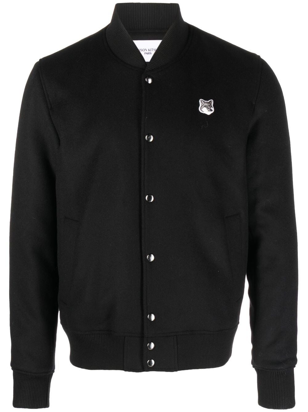 fox-motif bomber jacket - 1