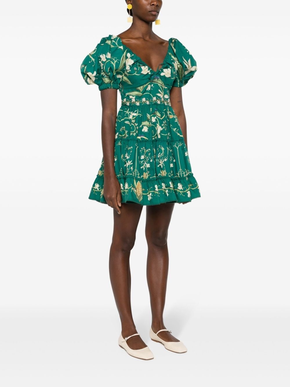 Manzanilla Esmeralda floral-print dress - 3