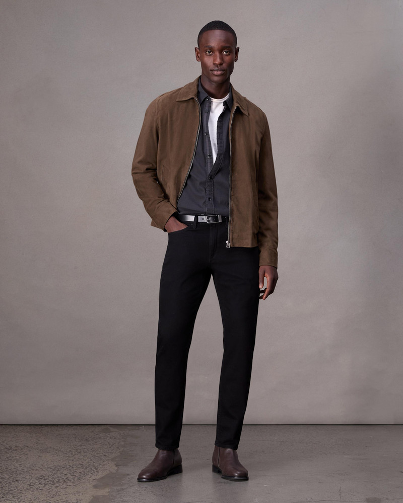 rag & bone Melrose Suede Jacket outlook