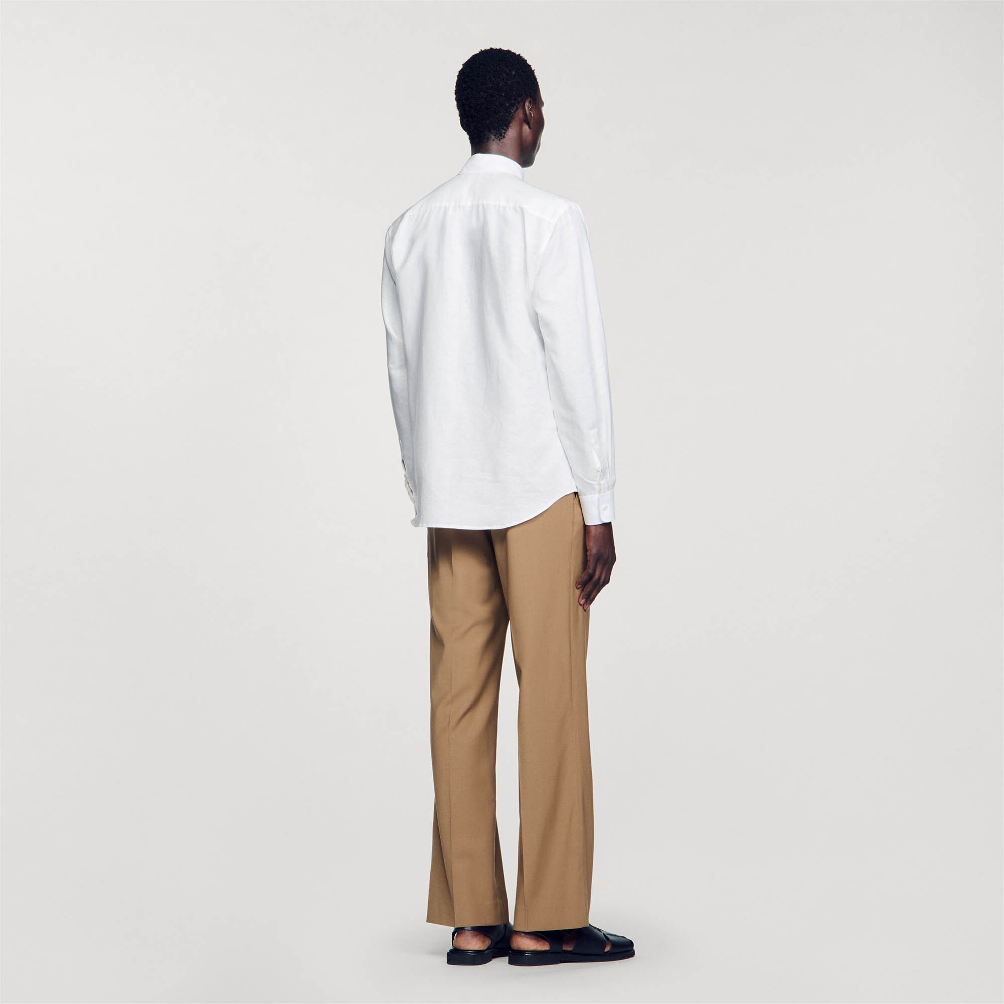 COTTON AND LINEN SHIRT - 6