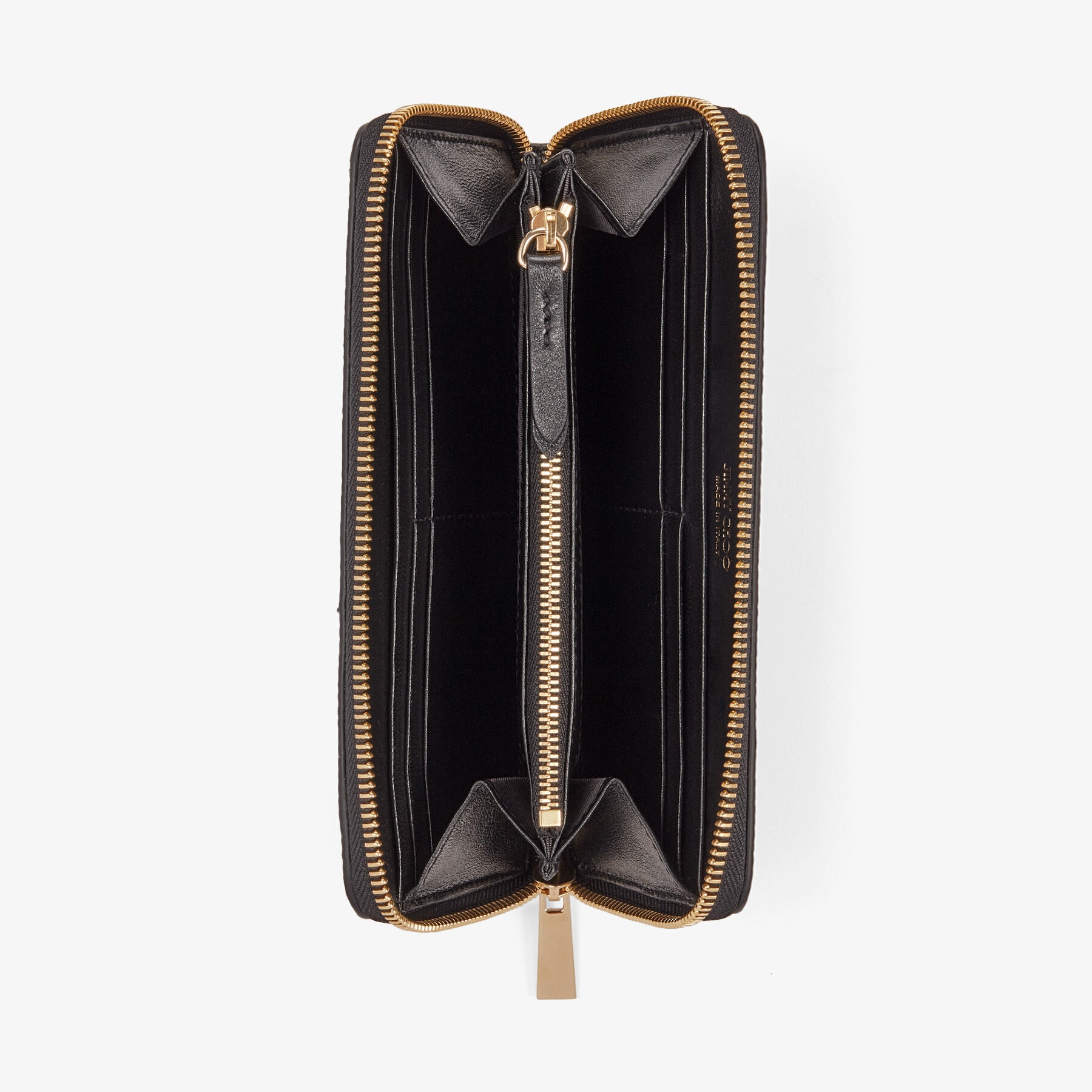 Pippa Avenue
Black Avenue Nappa Leather Wallet with JC Emblem - 3