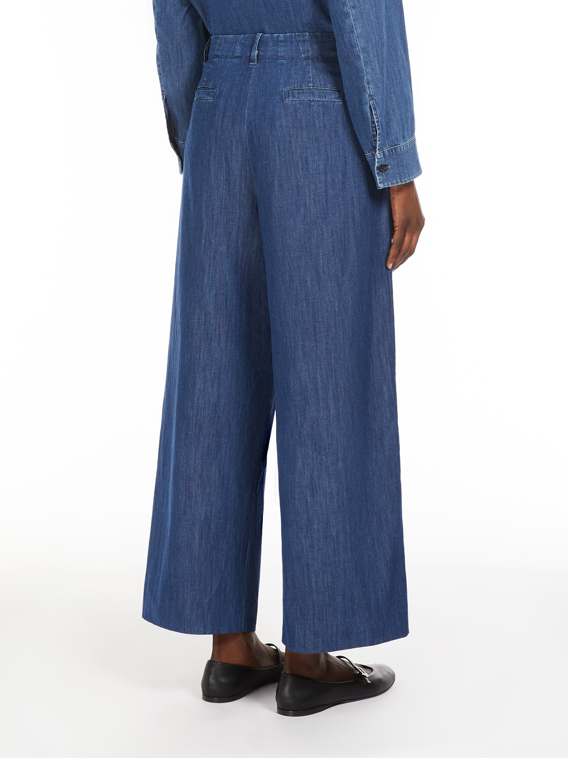 SOPHIE Barrel-leg denim trousers - 4