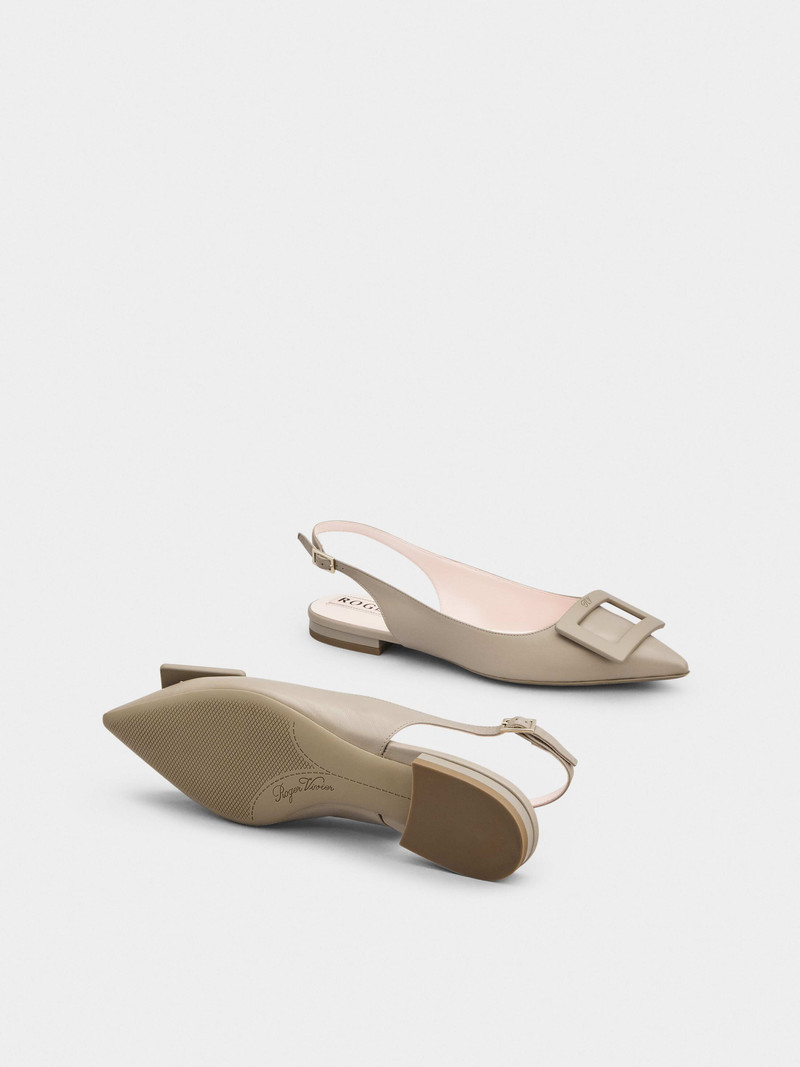 Gommettine Slingback Ballerinas in Nappa Leather 6