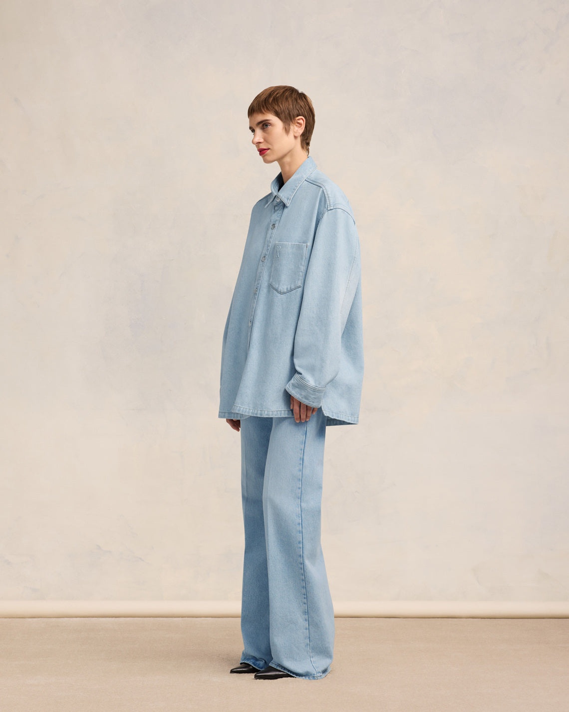 OVERSIZED AMI DE COEUR OVERSHIRT - 6