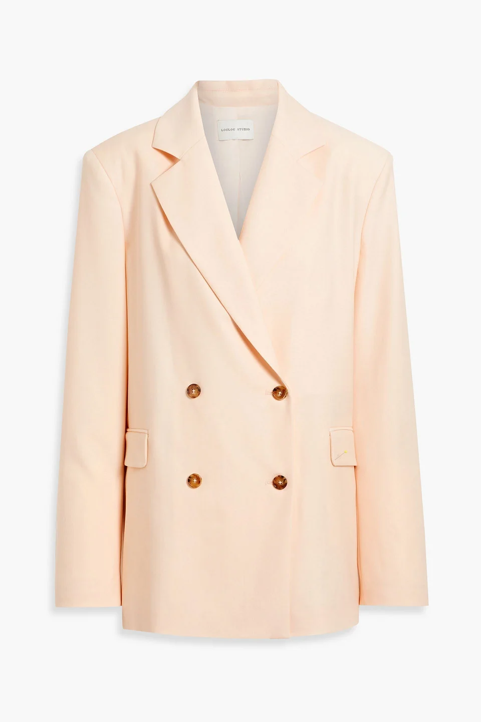 Donau double-breasted wool-twill blazer - 1