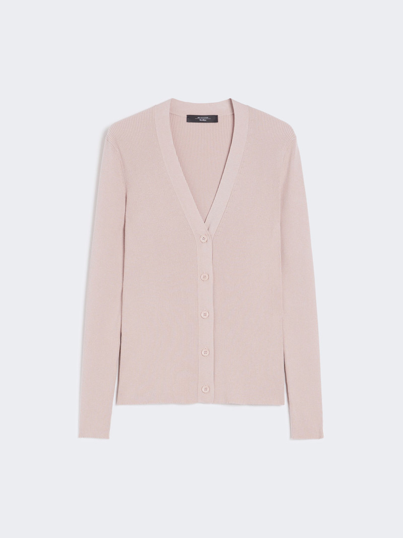 GABRIEL Viscose V-neck cardigan 1