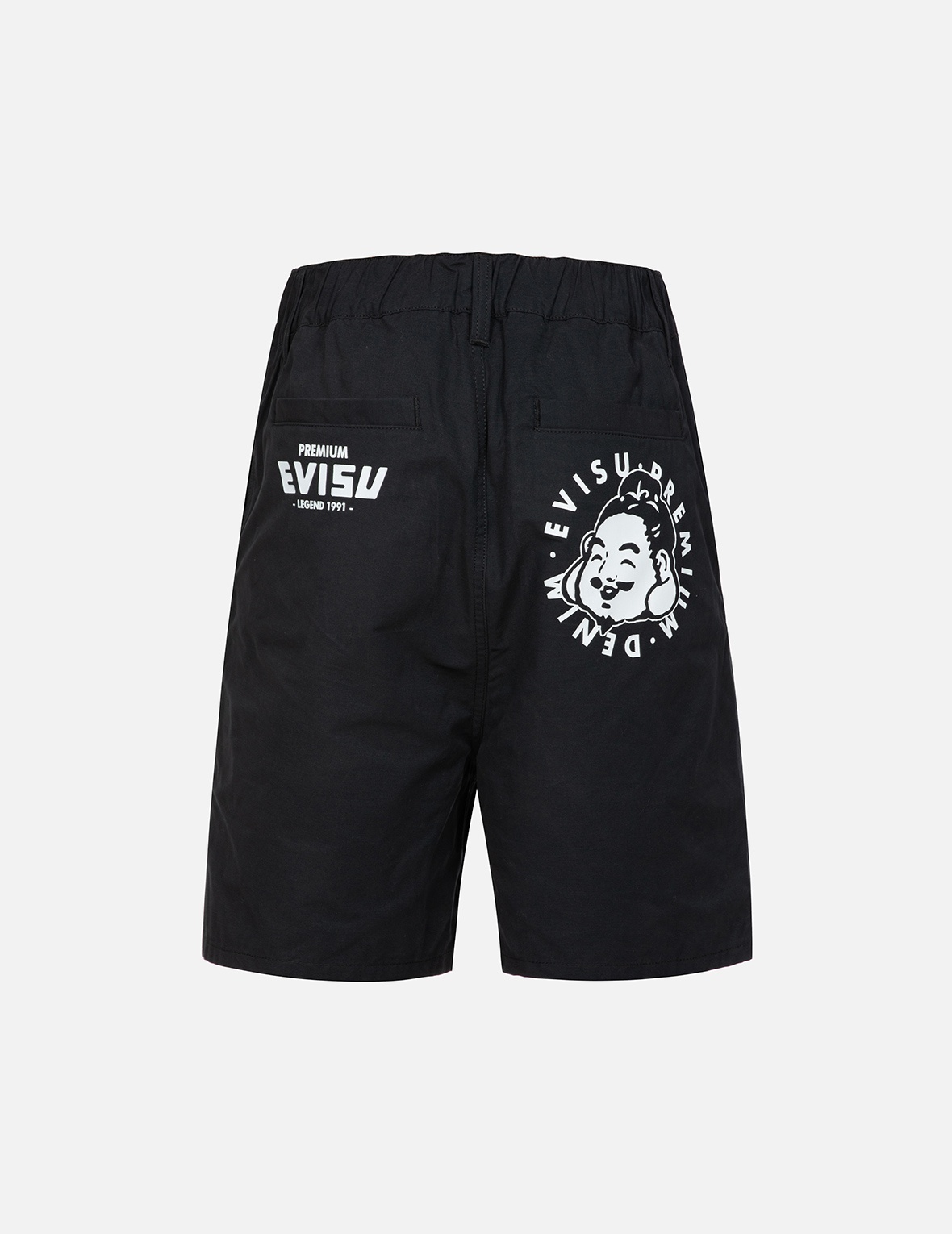 PLAYFUL GODHEAD PRINT OVERSIZED WOVEN SHORTS - 2