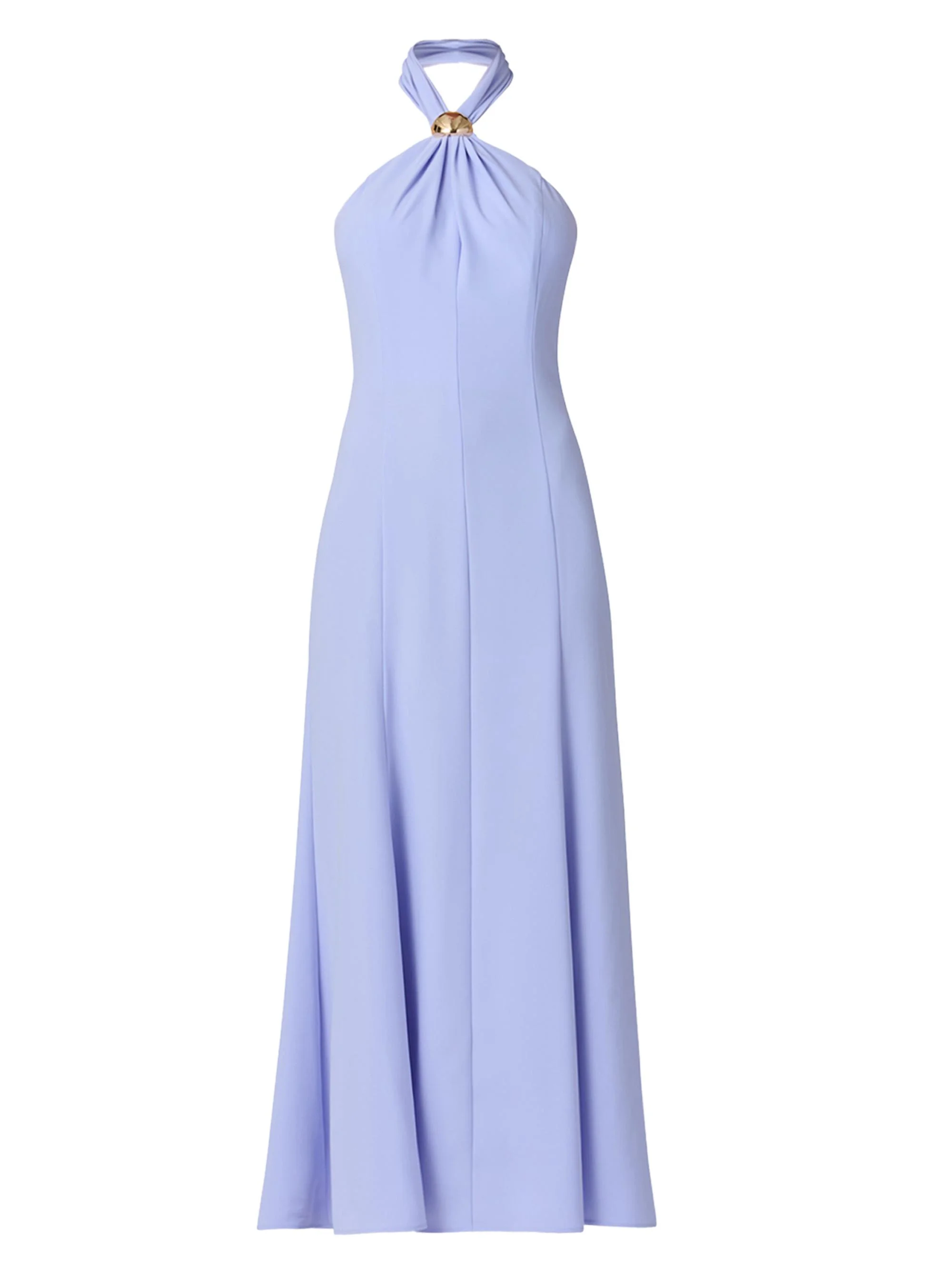 Women's Keller Panelled Halter Midi-Dress - Lilac - 1