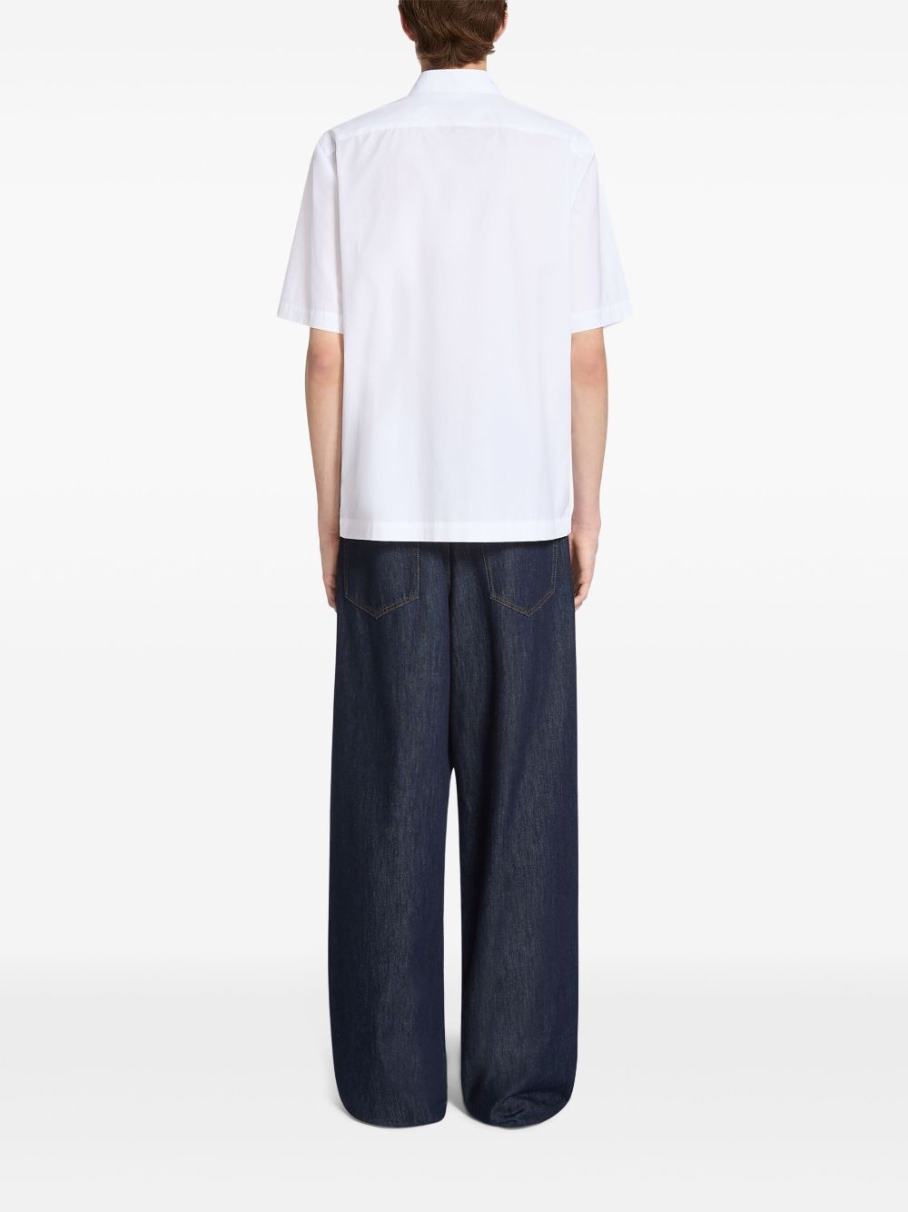 wide pleated jeans - 4