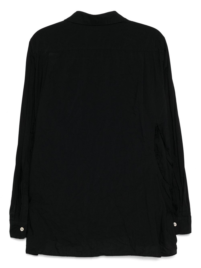 BLACK COMME des GARÇONS panelled shirt outlook