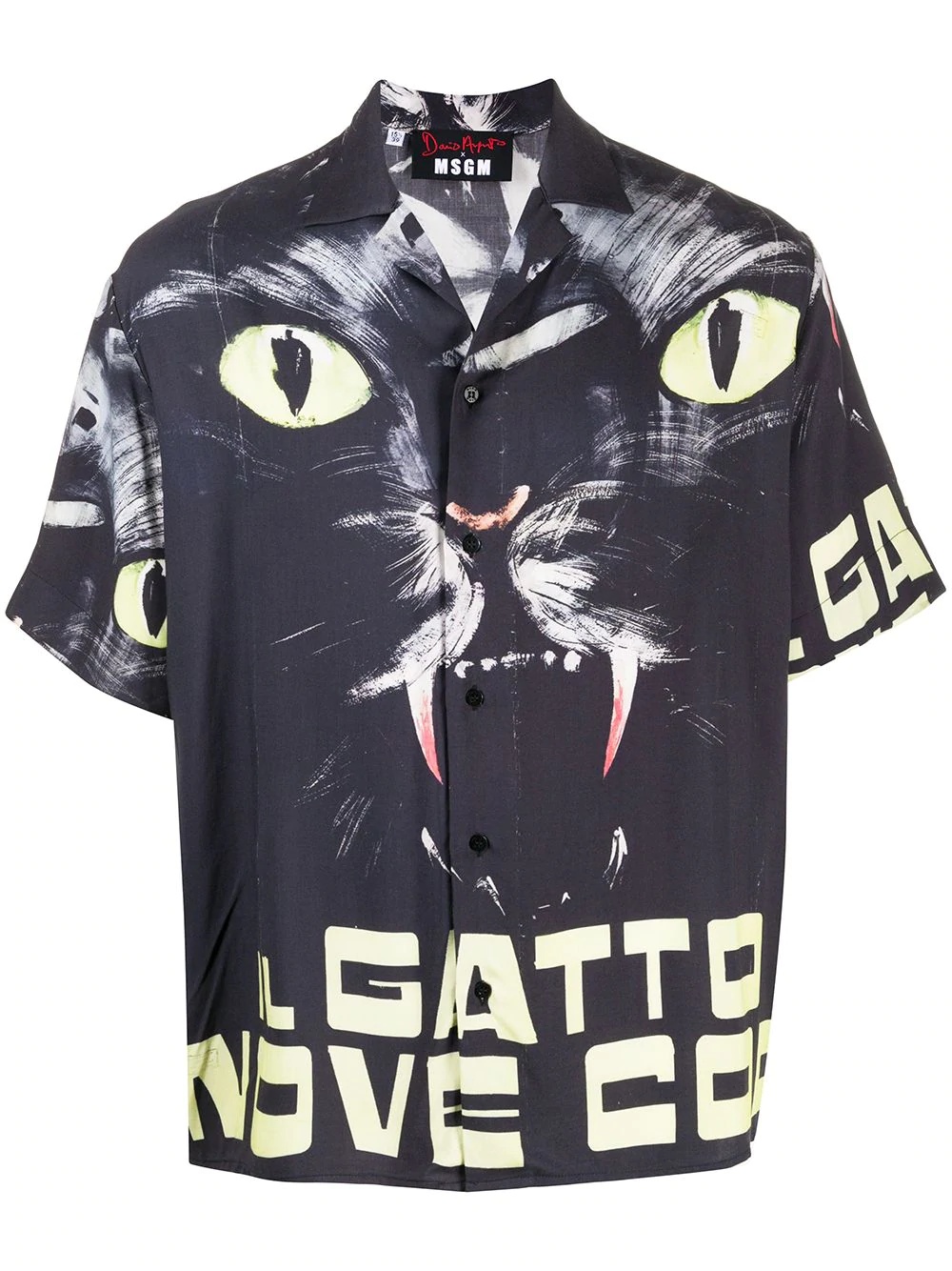 x Dario Argento Il Gatto a Nove Code short-sleeve shirt - 1