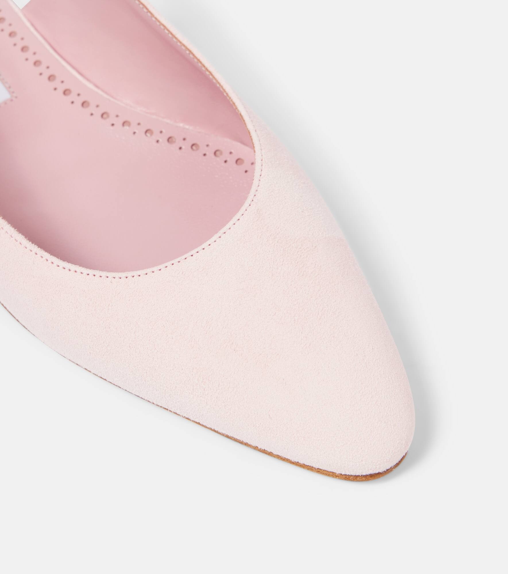 Sawra 10 suede slingback flats - 5
