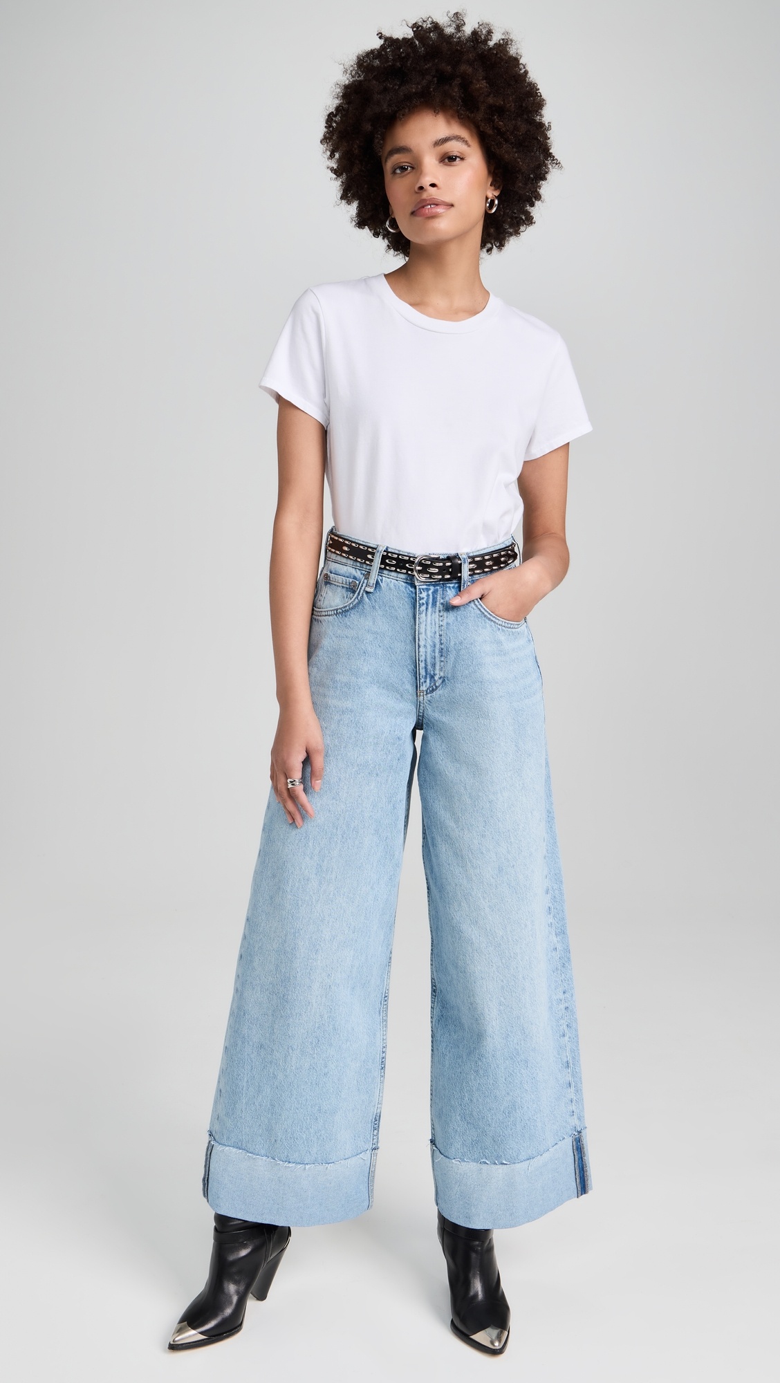 Sofie Crop with Cuff Jeans - 4