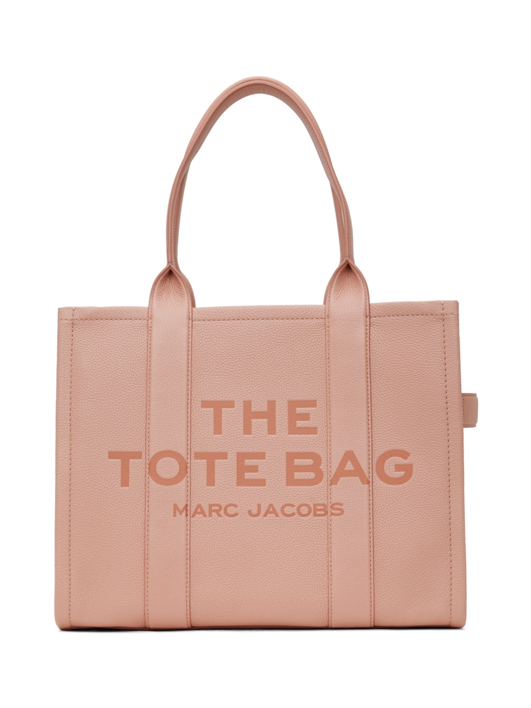 Pink Large 'The Leather' Tote - 1