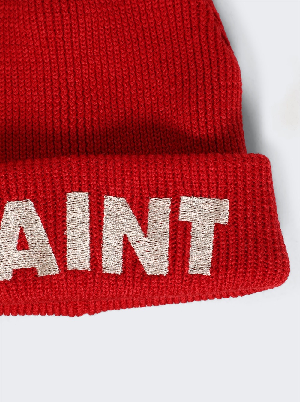 Knit Cap Red - 4