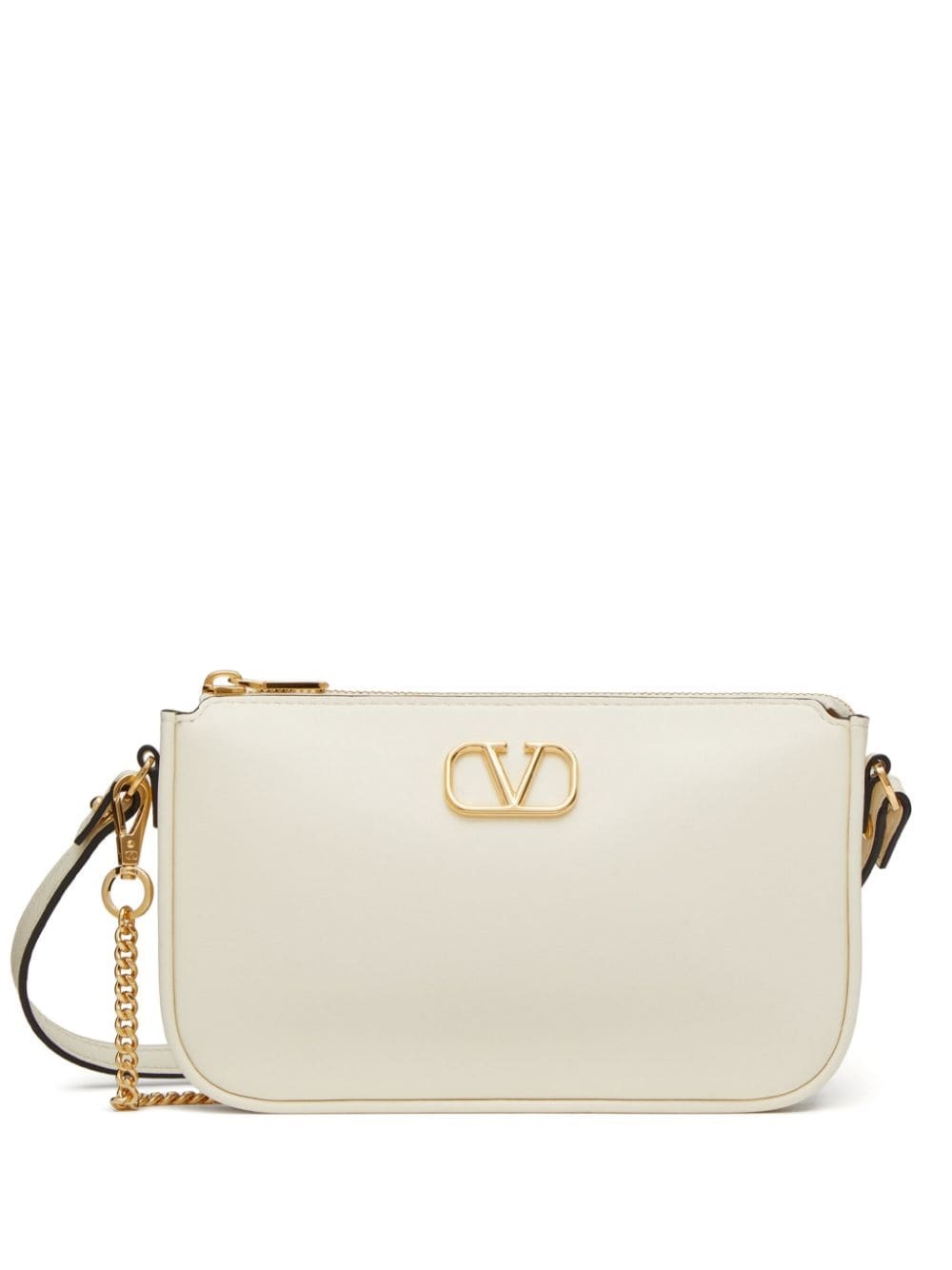 mini VLogo leather crossbody bag - 1