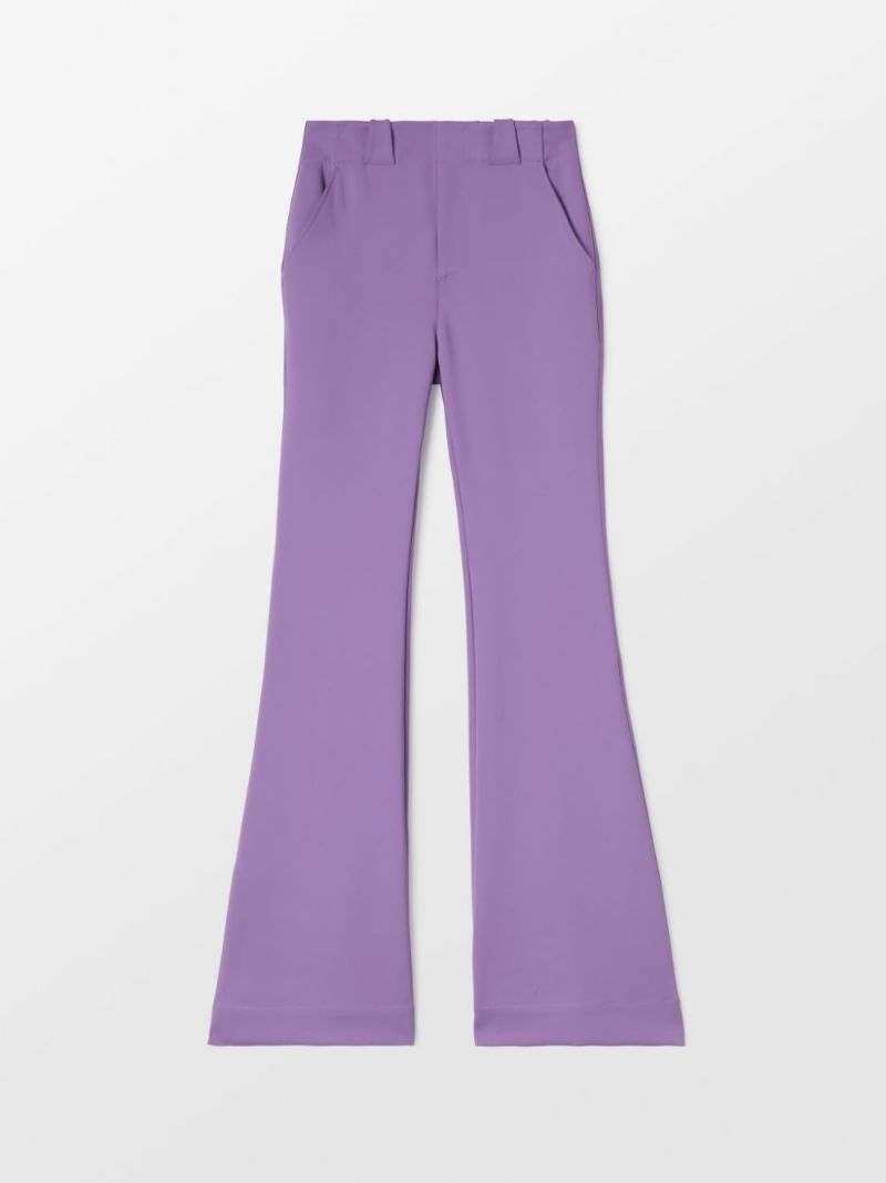 tailored flared trousers - 1