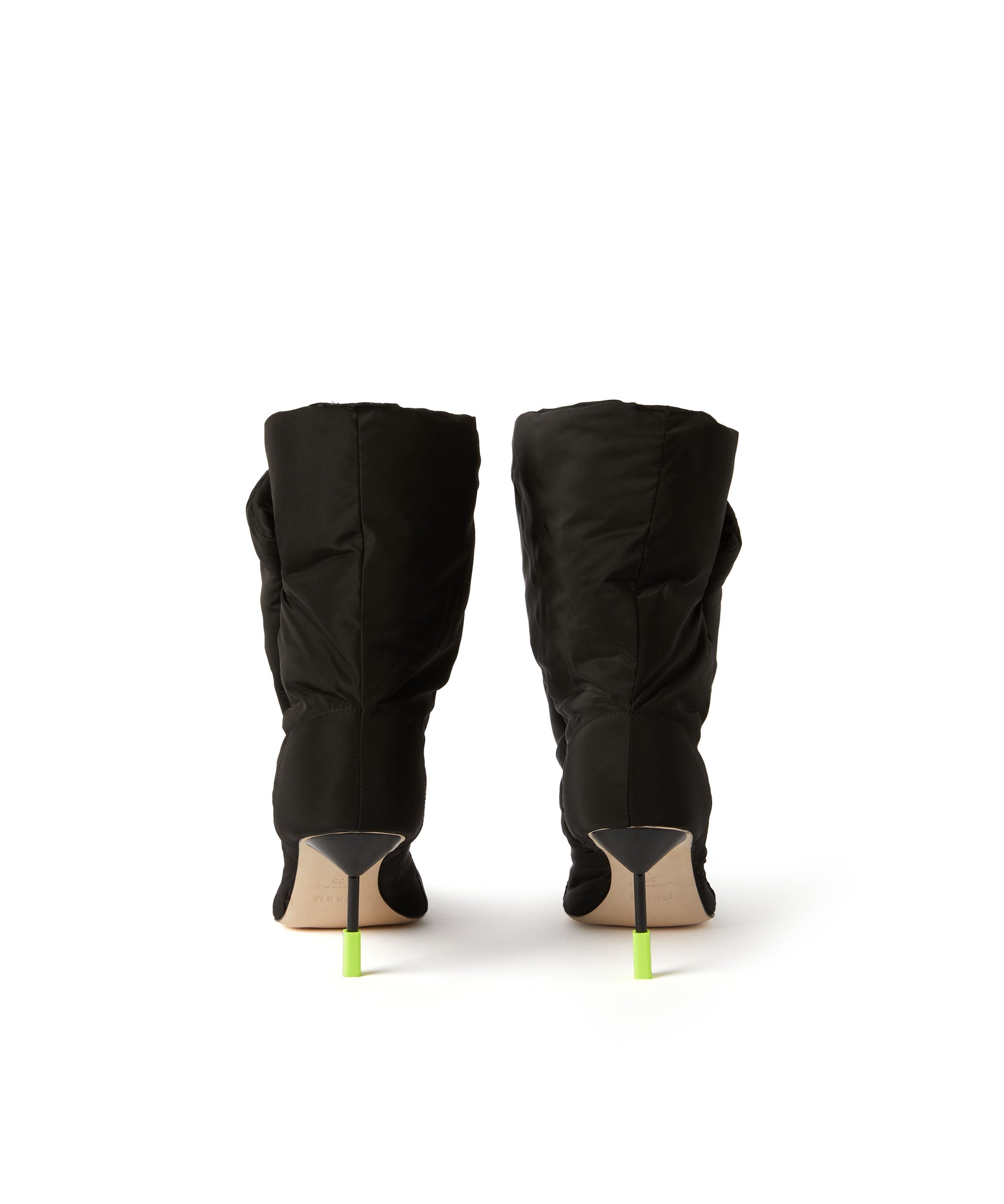 MSGM nylon ankle boots - 1