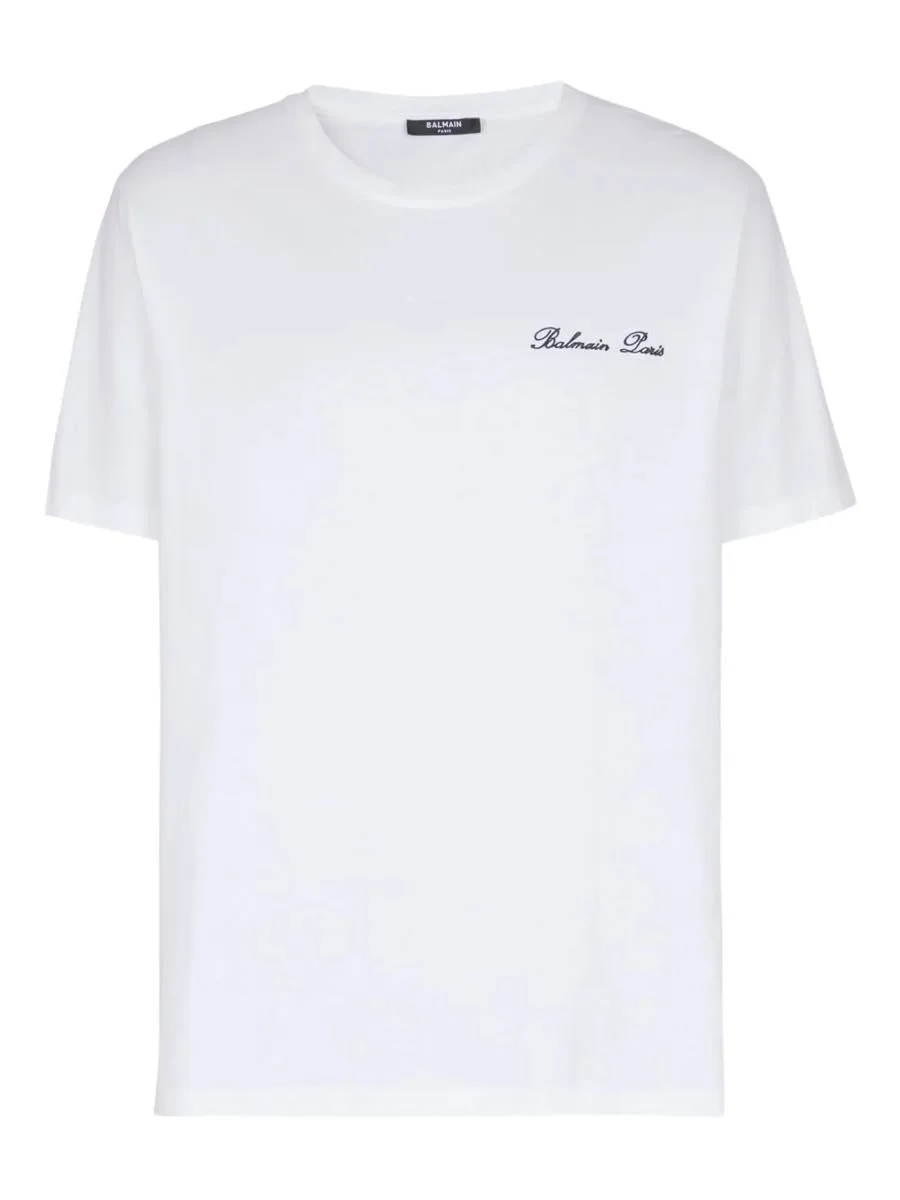 Balmain Cotton T-Shirt - 1