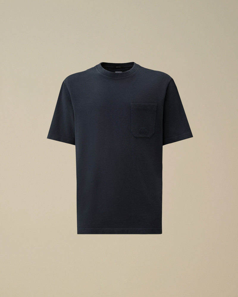 24/1 Piquet Pigment Dyed Short Sleeve T-Shirt 1