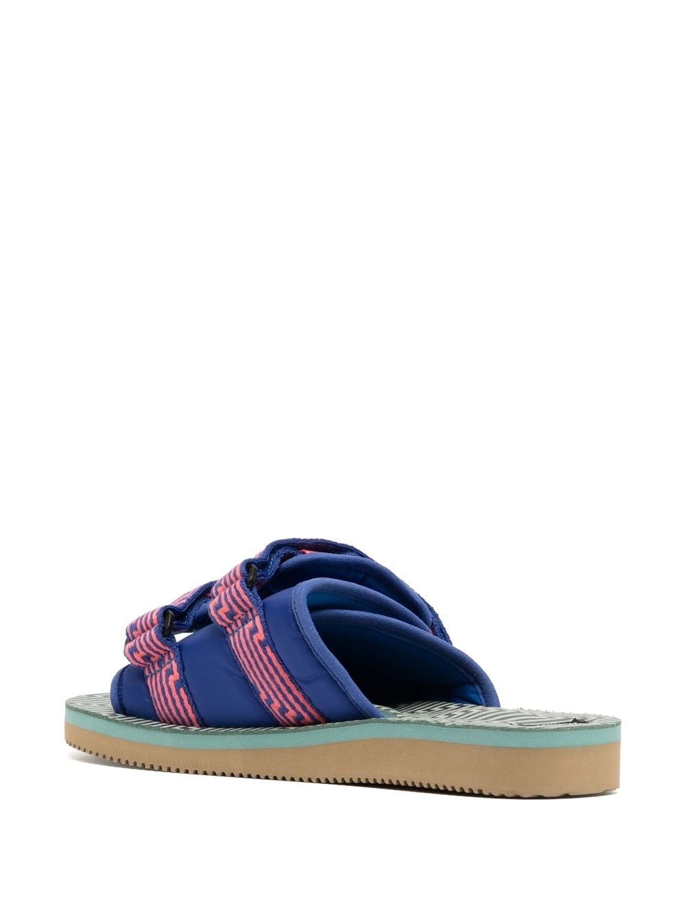 MOTO jacquard touch-strap sandals - 3